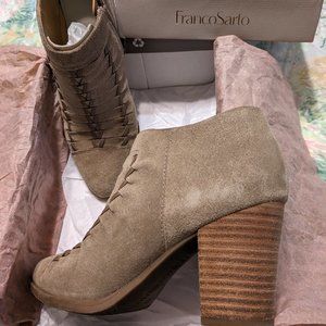 Franco Sarto Destiny Bootie- Mushroom Size 7M